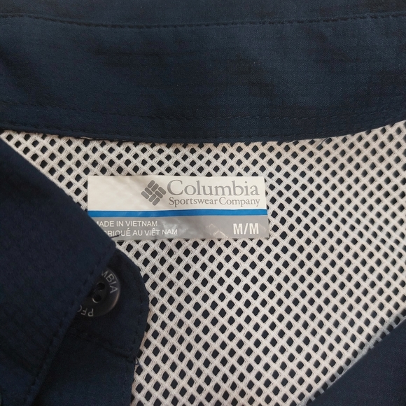 Columbia PFG brewer logo short sleeve fishing shirt - Picture 4 of 6